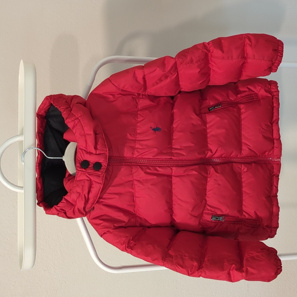 Polo by Ralph Lauren Vibrant Red Kids Puffer Coat